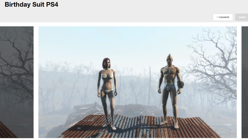 Illustration for article titled The PlayStation 4 Finally Gets Fallout 4 Mods, Many Of Which Even Work